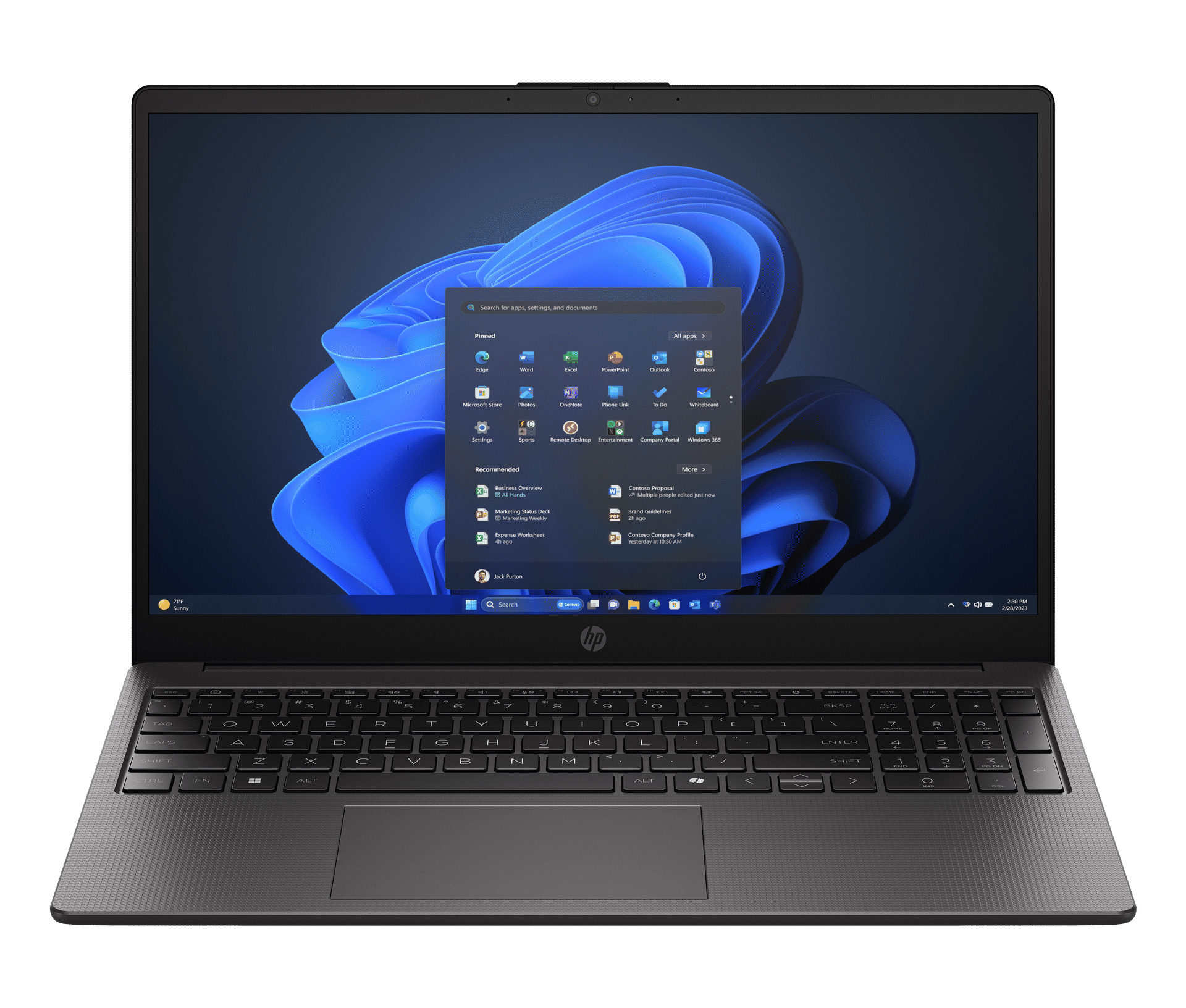 HP 250R G10 - Core 7 150U - RAM 16GB - SSD 512GB - Iris Xᵉ Graphics - 15.6'' FHD