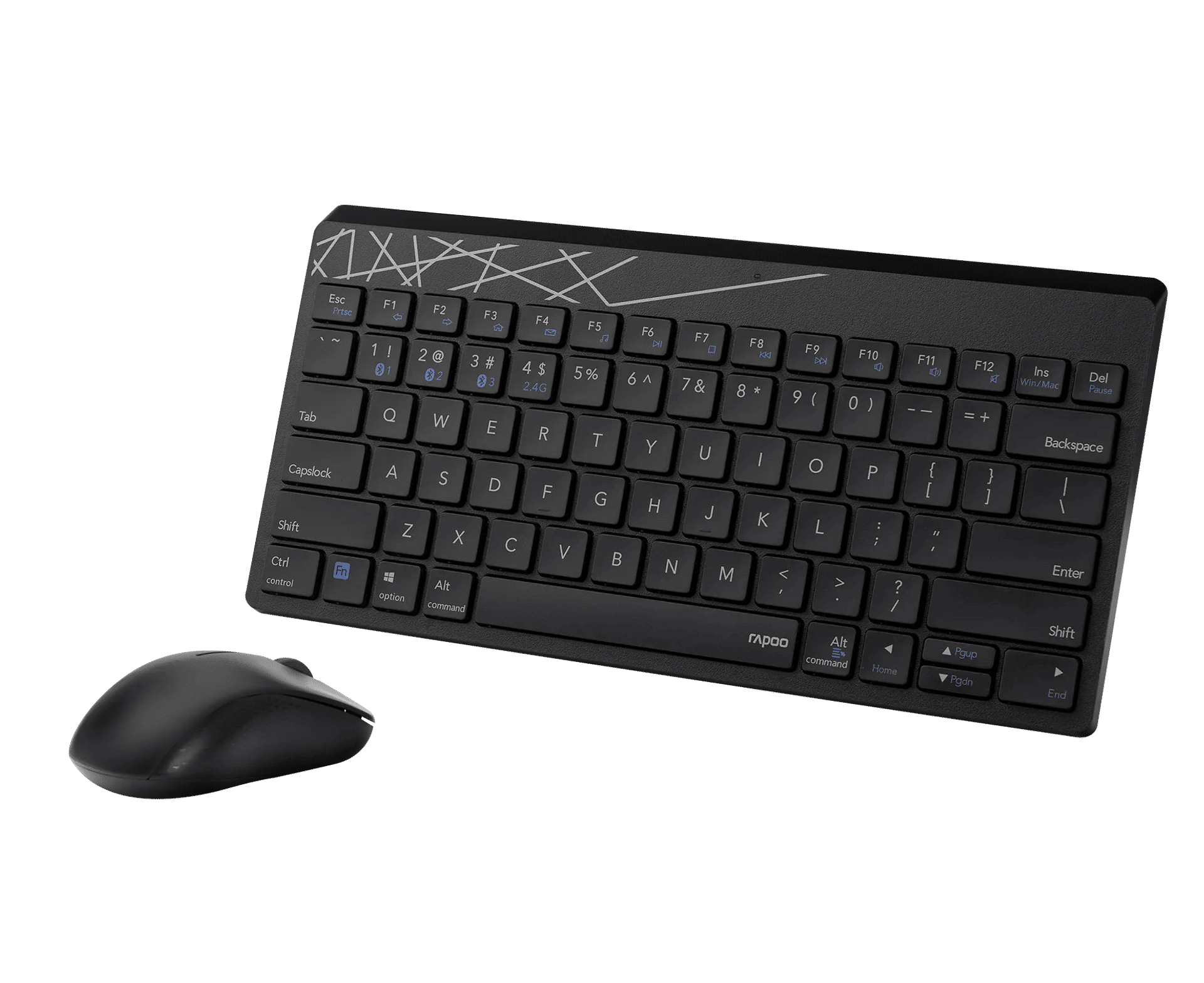 Rapoo 8000M Wireless Keyboard and Mouse Combo — image 3