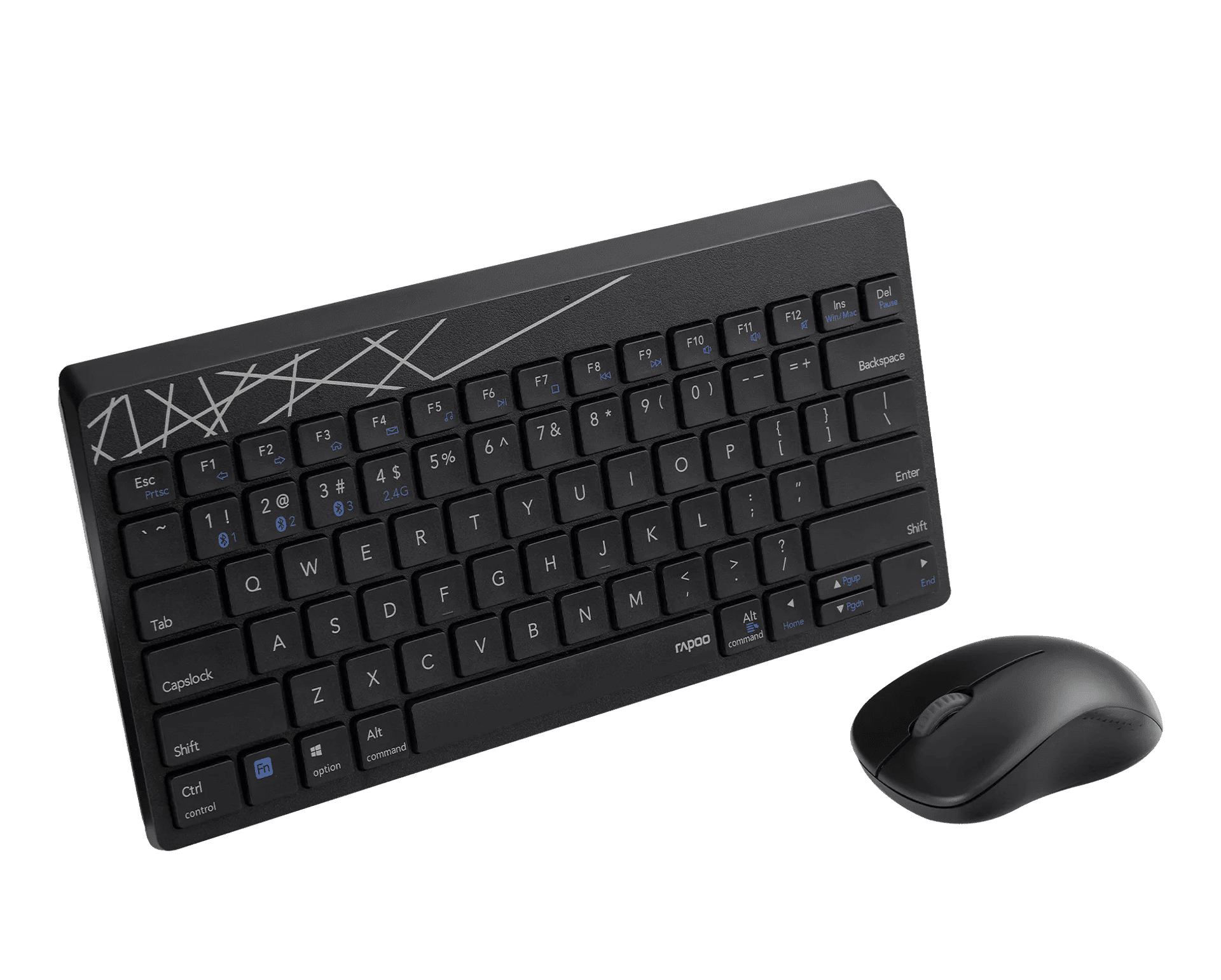 Rapoo 8000M Wireless Keyboard and Mouse Combo — image 2