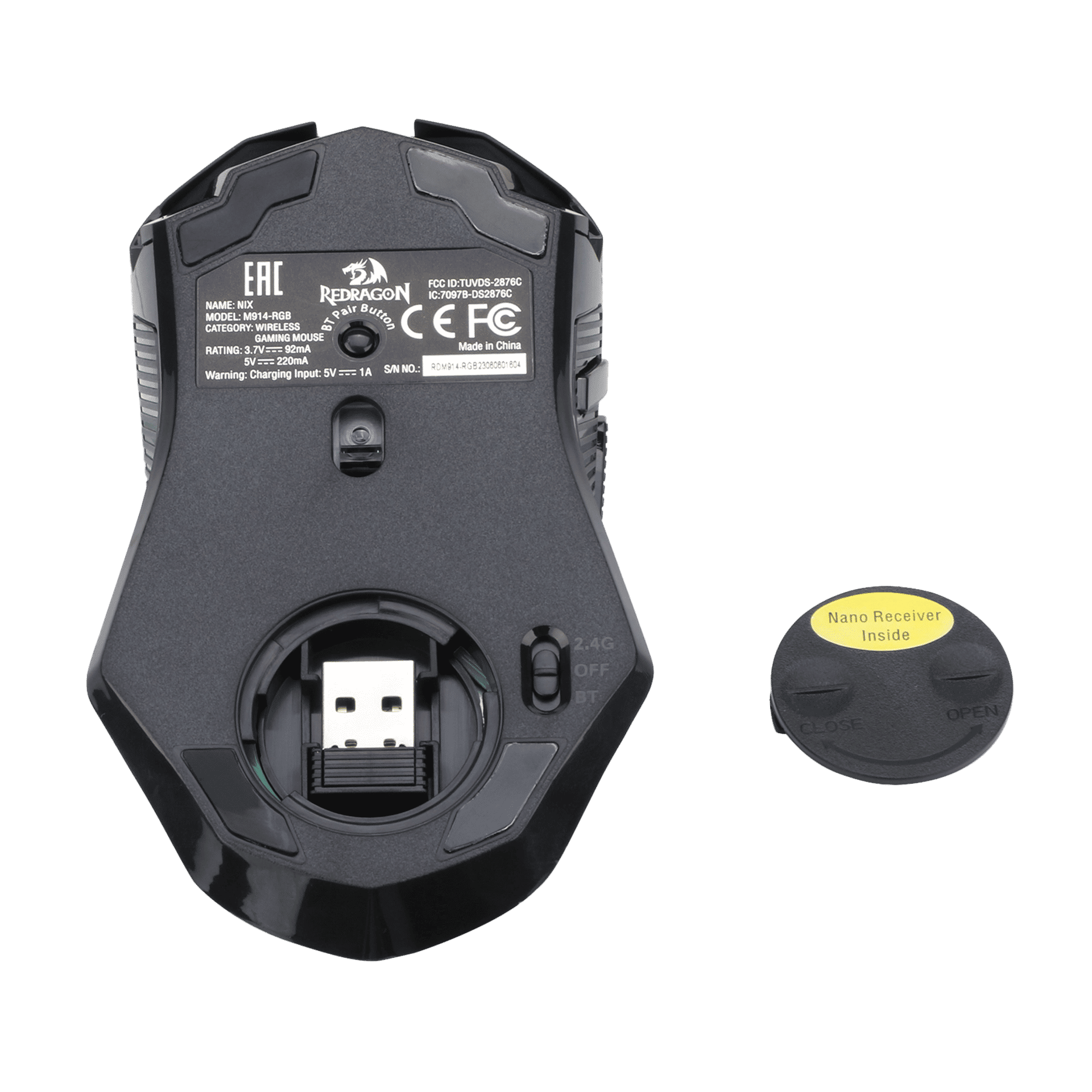 Redragon NIX M914 Wireless Gaming Mouse — image 7