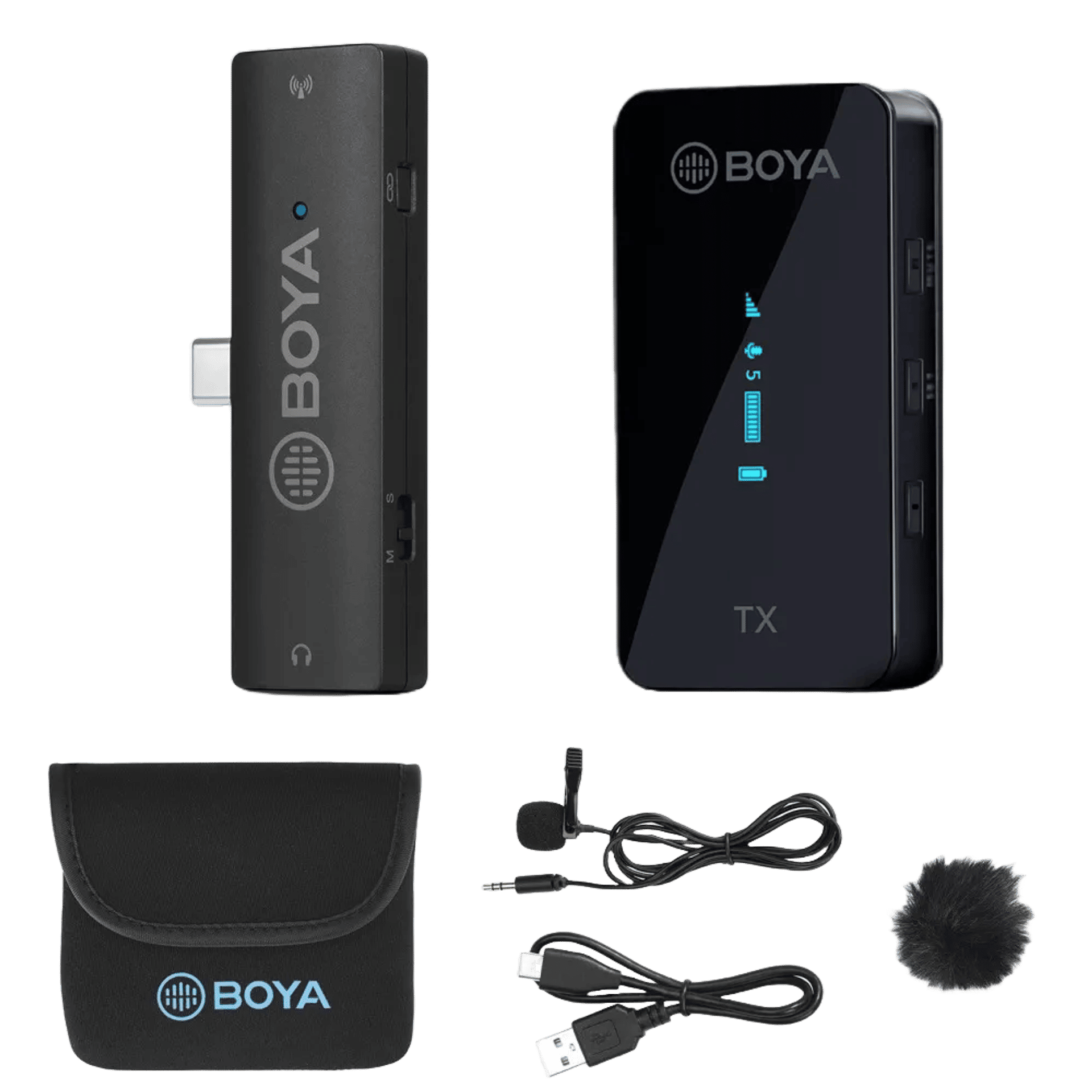 BOYA BY-XM6 S3 Wireless Lavalier Microphone — image 1