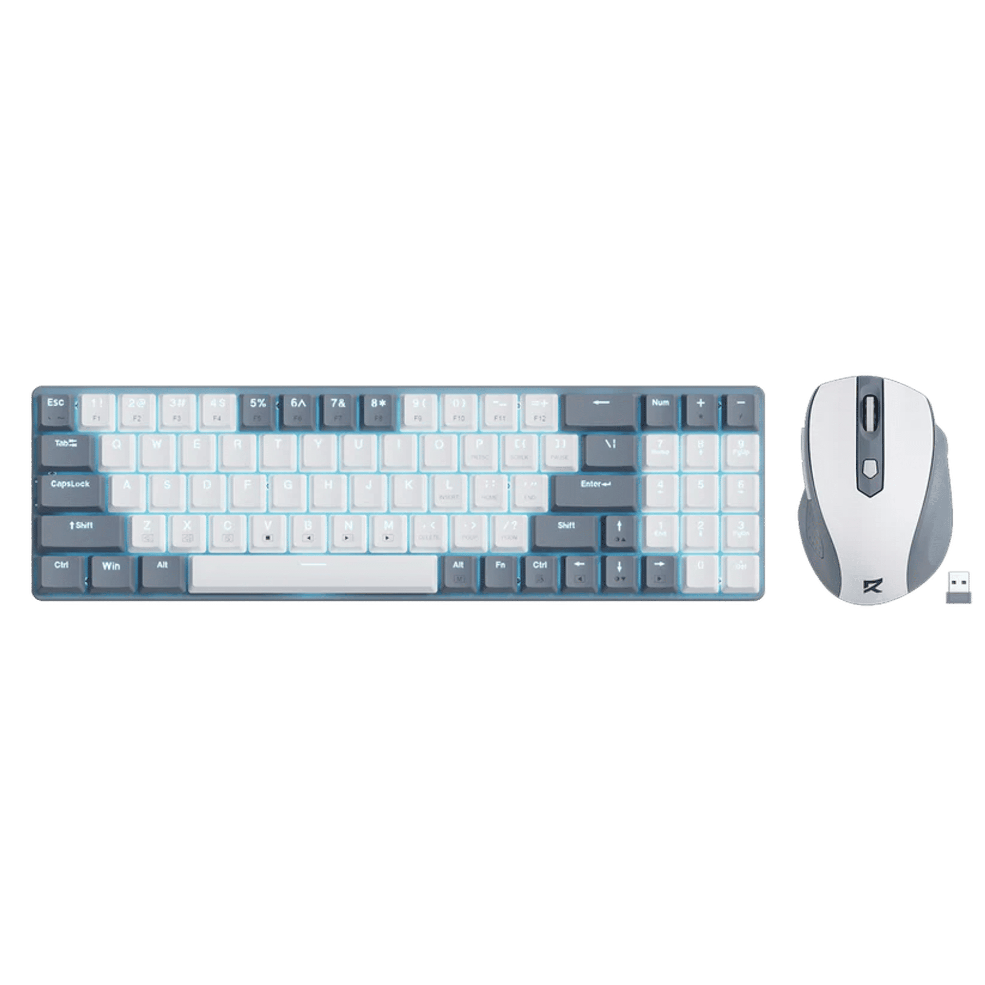 Redragon BS-8772GW Wireless Keyboard and Mouse Combo
