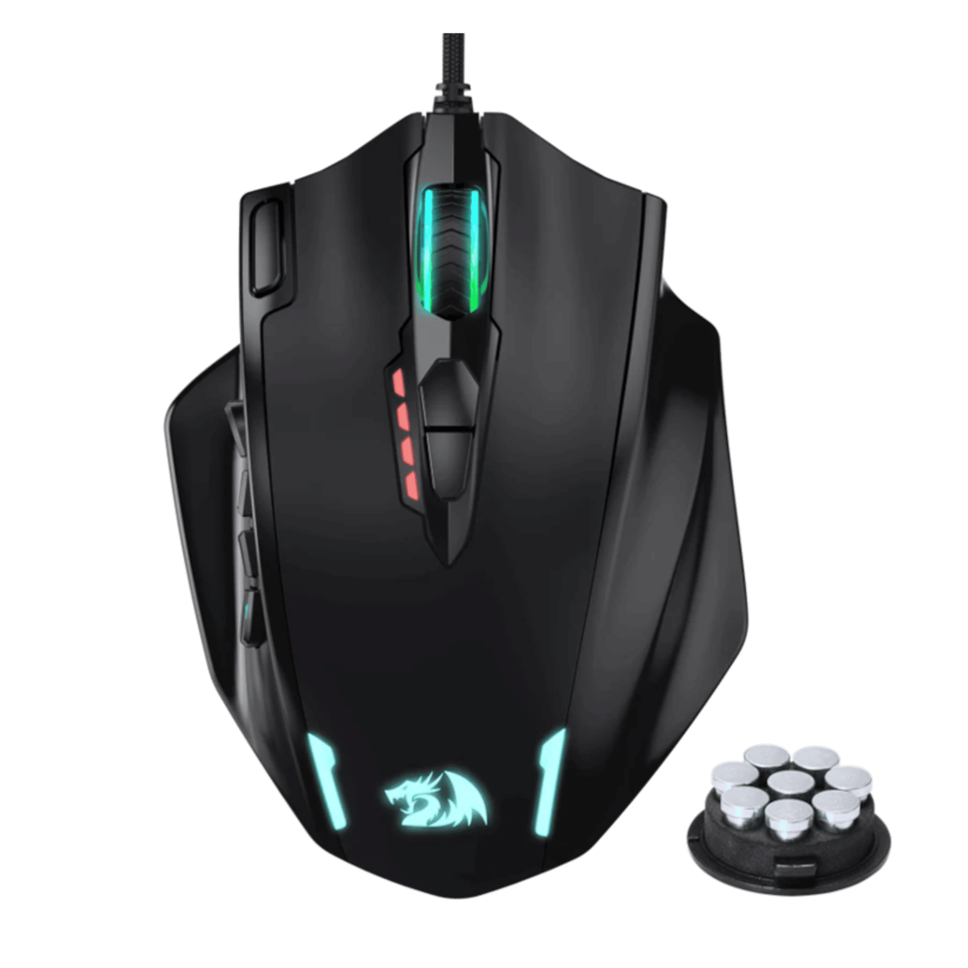 Redragon Impact M908 RGB MMO Laser Wired Gaming Mouse — image 1