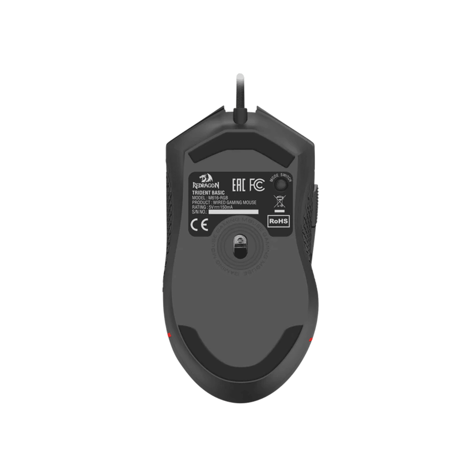 Redragon M616 TRIDENT RGB Gaming Wired Mouse — image 4