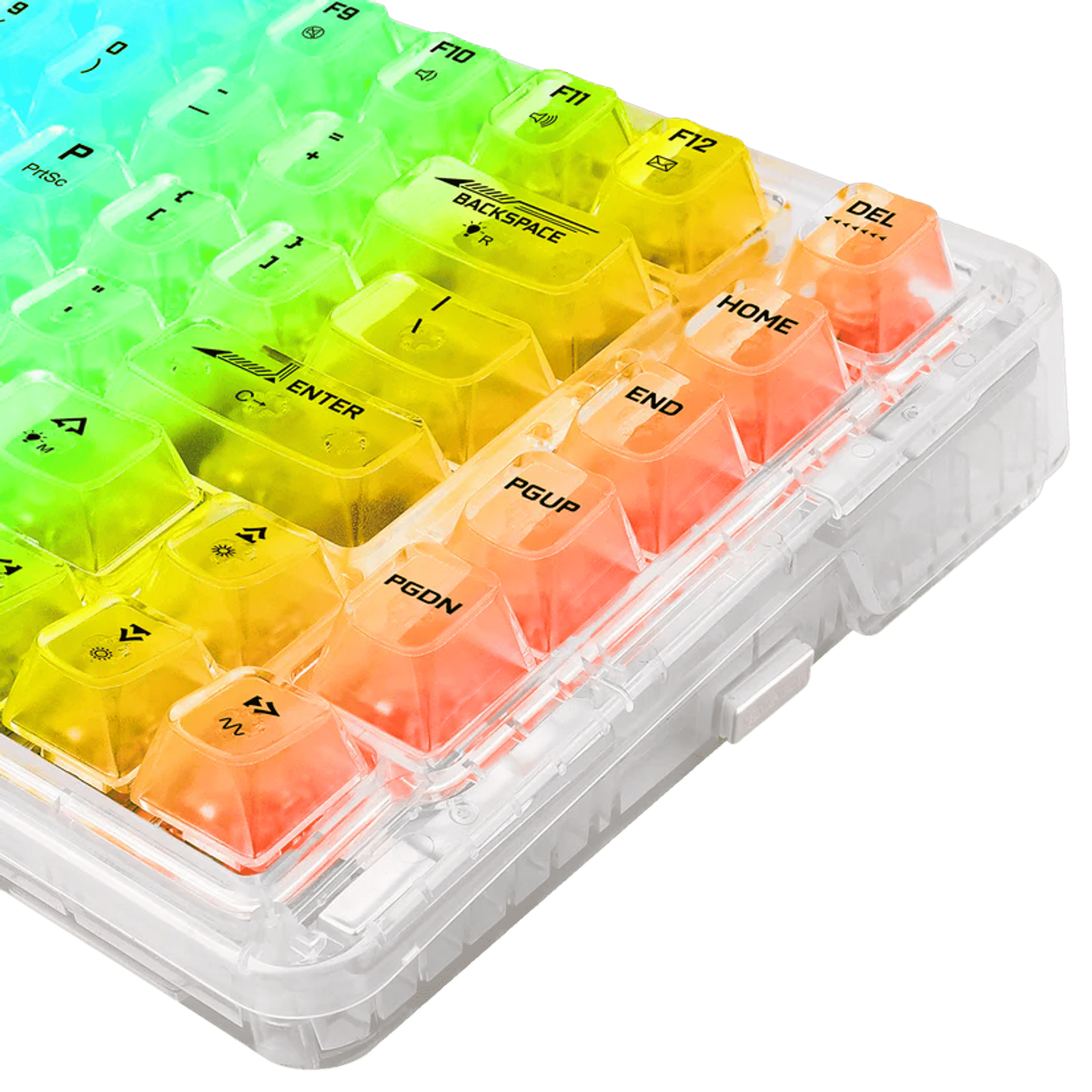 Redragon ELF PRO K649 Wireless Transparent Keyboard — image 4