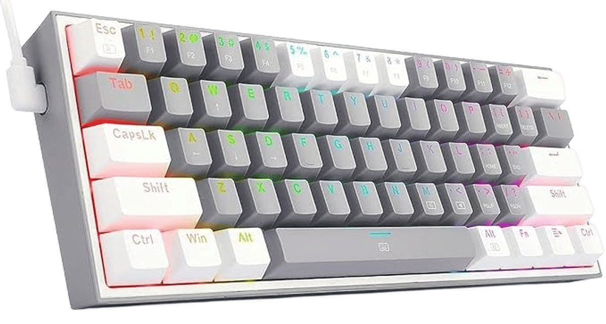 Redragon FIZZ K617 60 Mechanical keyboard Arabic Layout — image 2