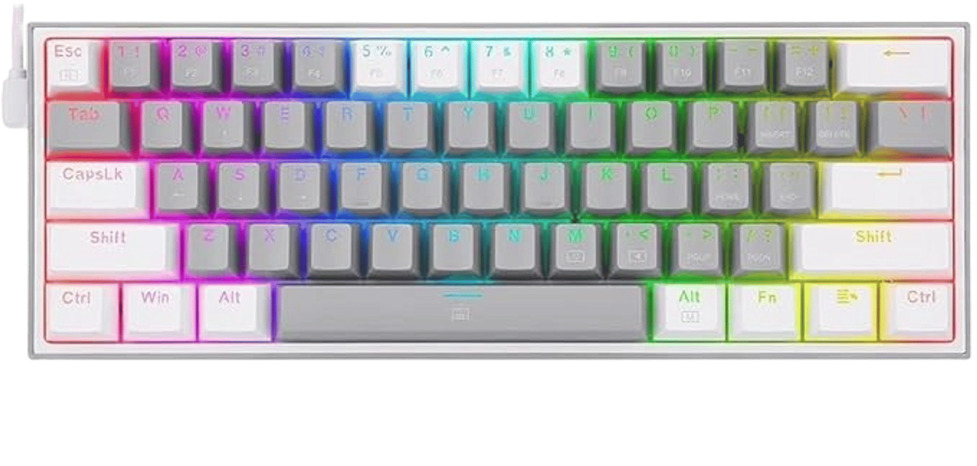 Redragon FIZZ K617 60 Mechanical keyboard Arabic Layout — image 1