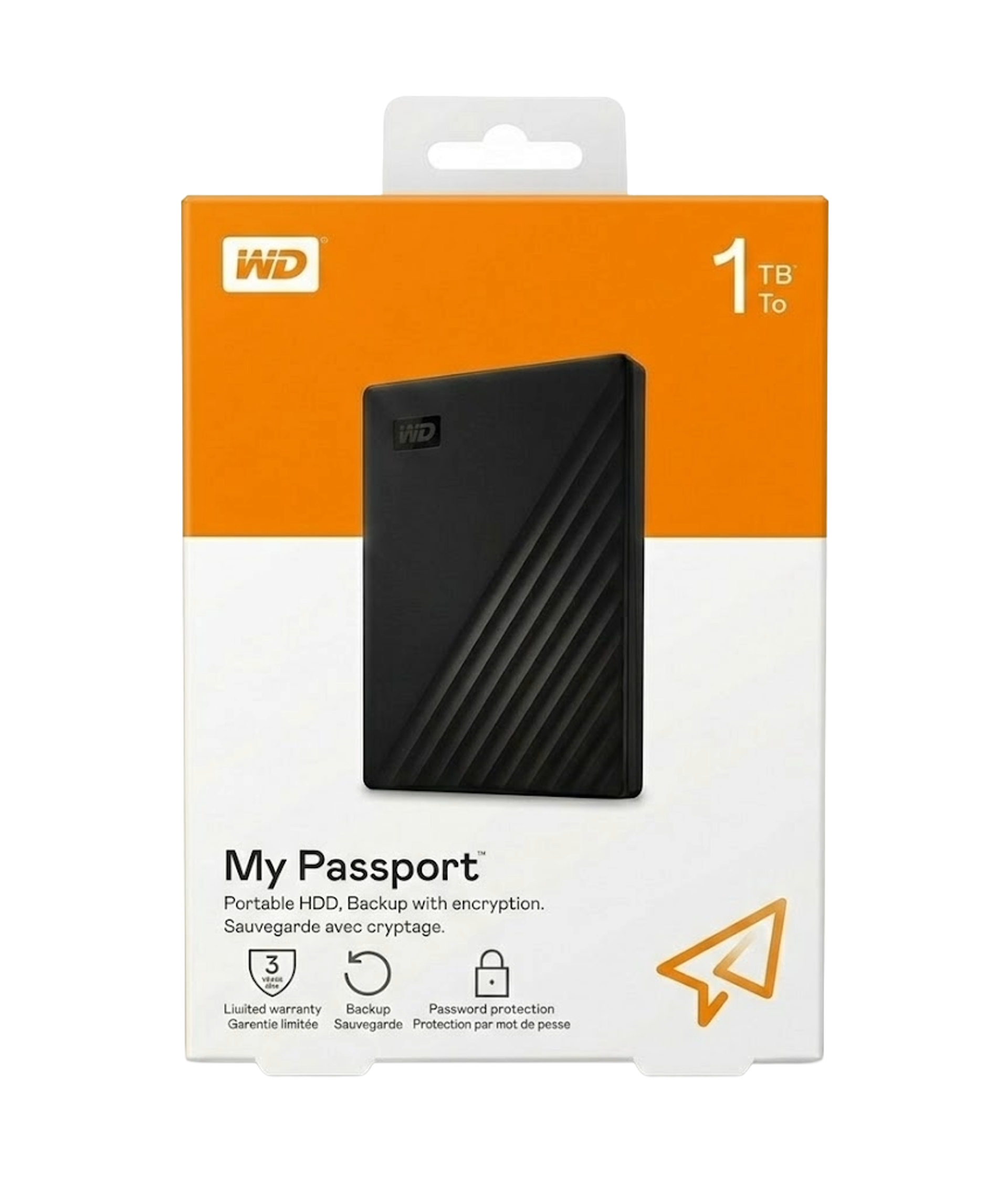 WD My Passport Portable HDD - 1TB