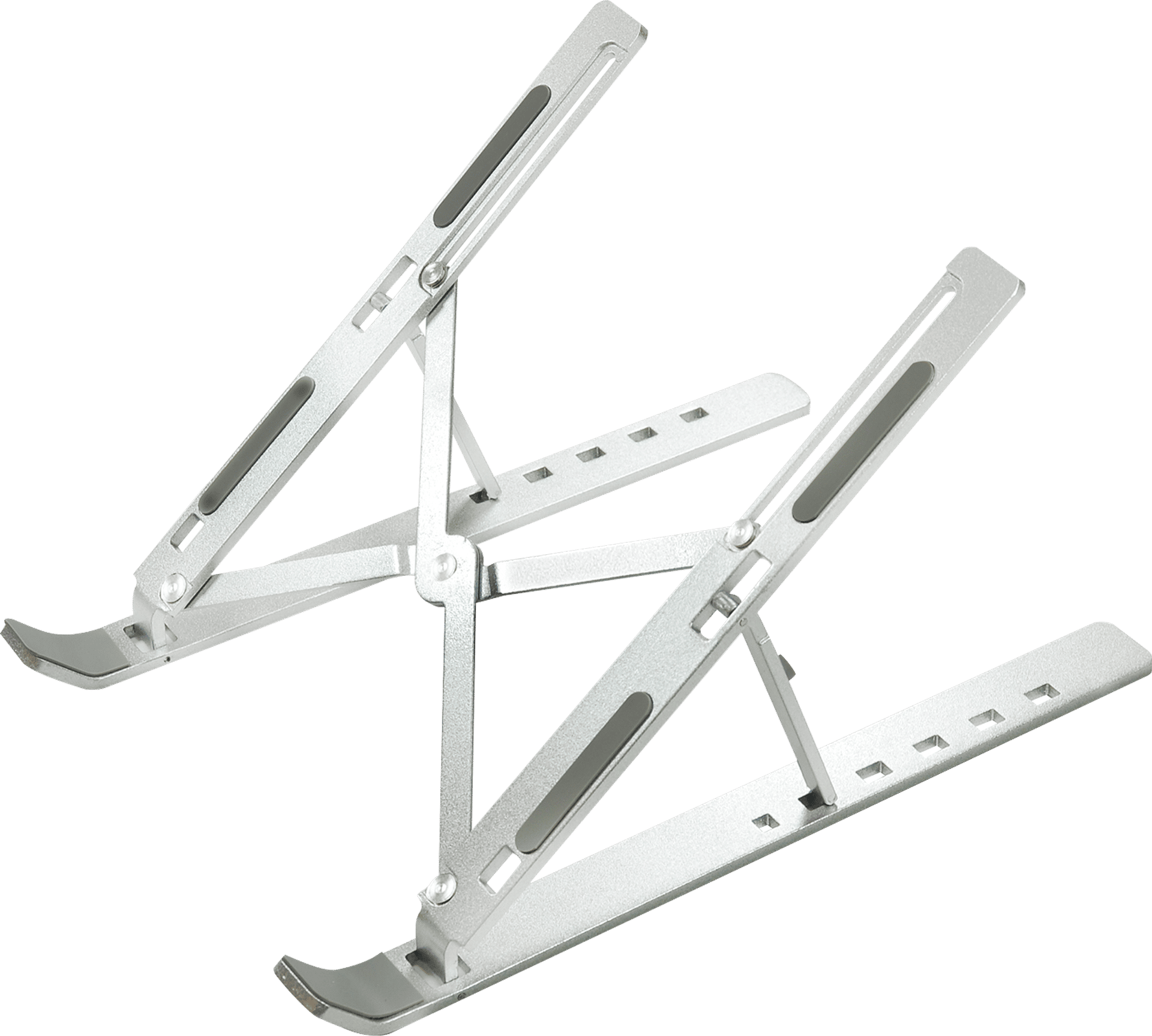 Folding Laptop Stand Silver — image 1