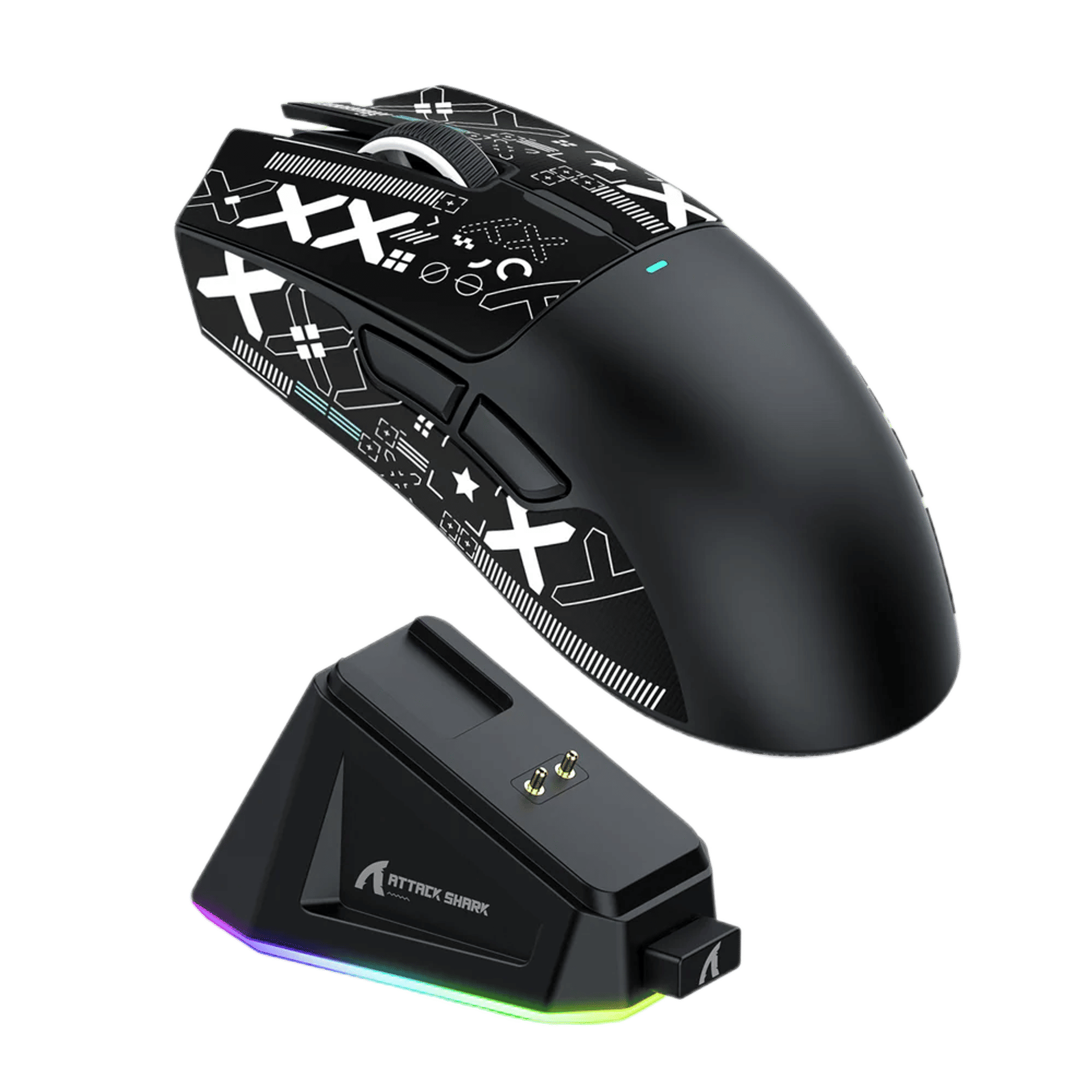 ATTACK SHARK X11 Wireless Gaming Mouse with Charging Dock