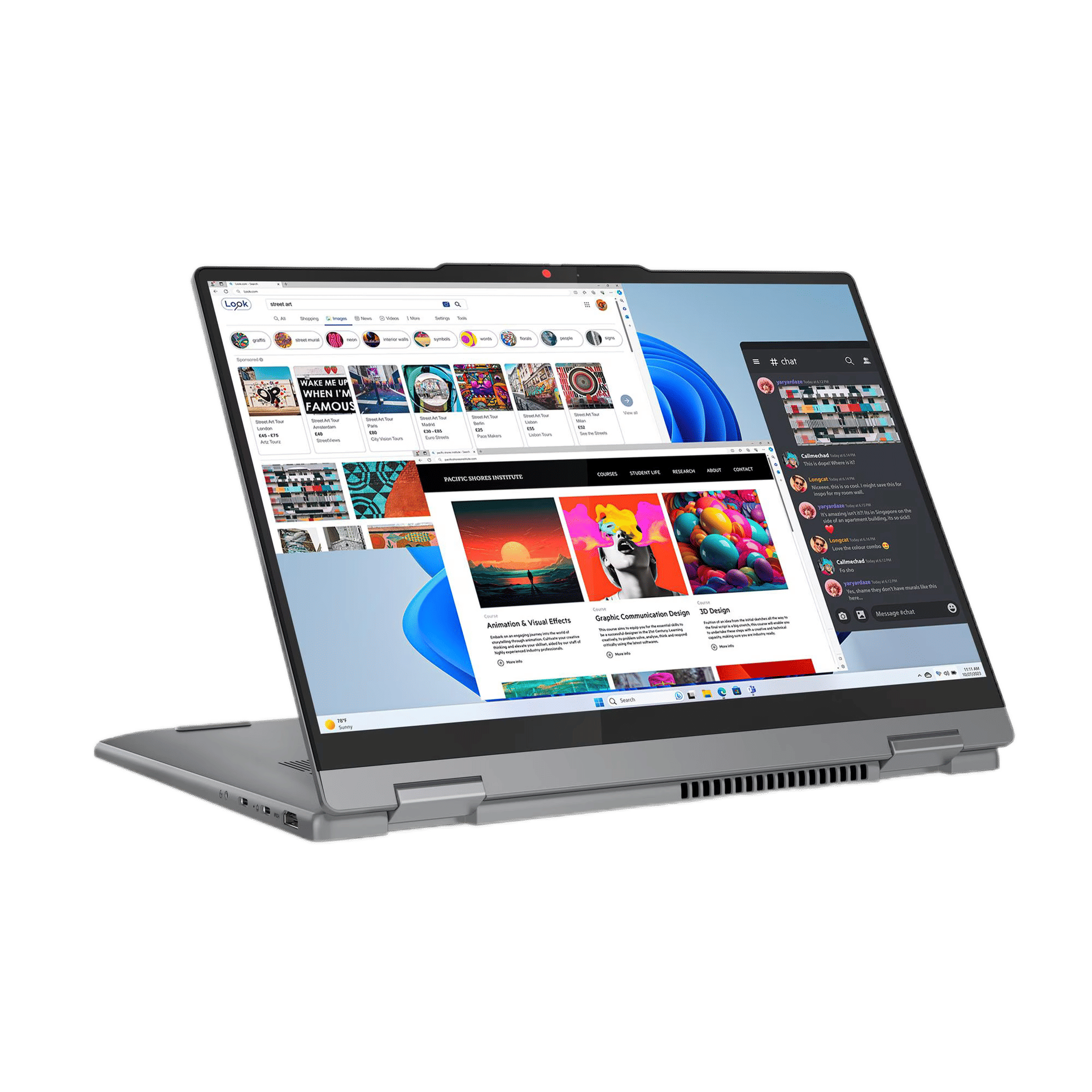 Lenovo IdeaPad 5 2-in-1 14IRH9 - Core i7-13620H - RAM 16GB - SSD 512GB - Intel UHD Graphics - 14" WUXGA OLED 60Hz Touch — image 5