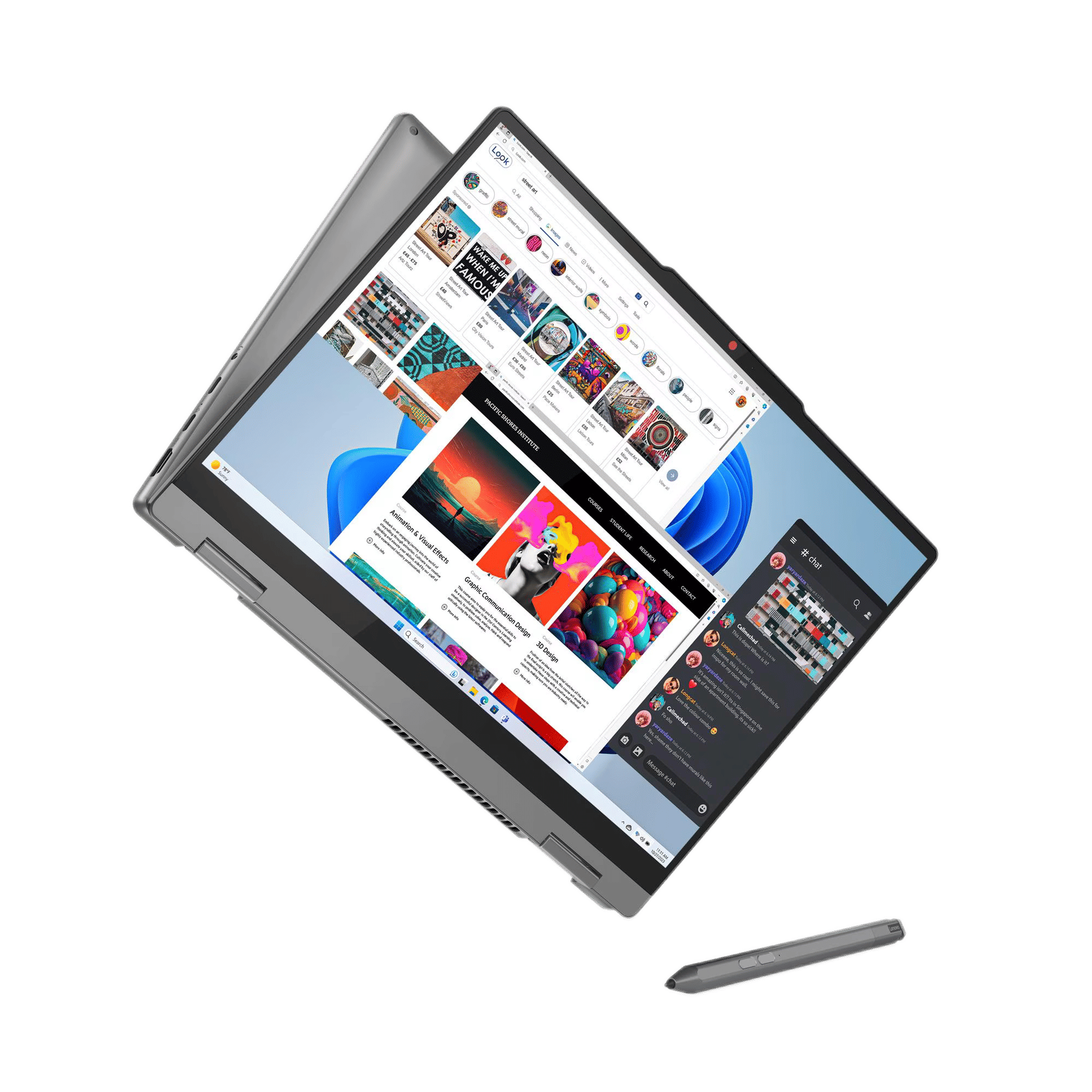 Lenovo IdeaPad 5 2-in-1 14IRH9 - Core i7-13620H - RAM 16GB - SSD 512GB - Intel UHD Graphics - 14" WUXGA OLED 60Hz Touch — image 1