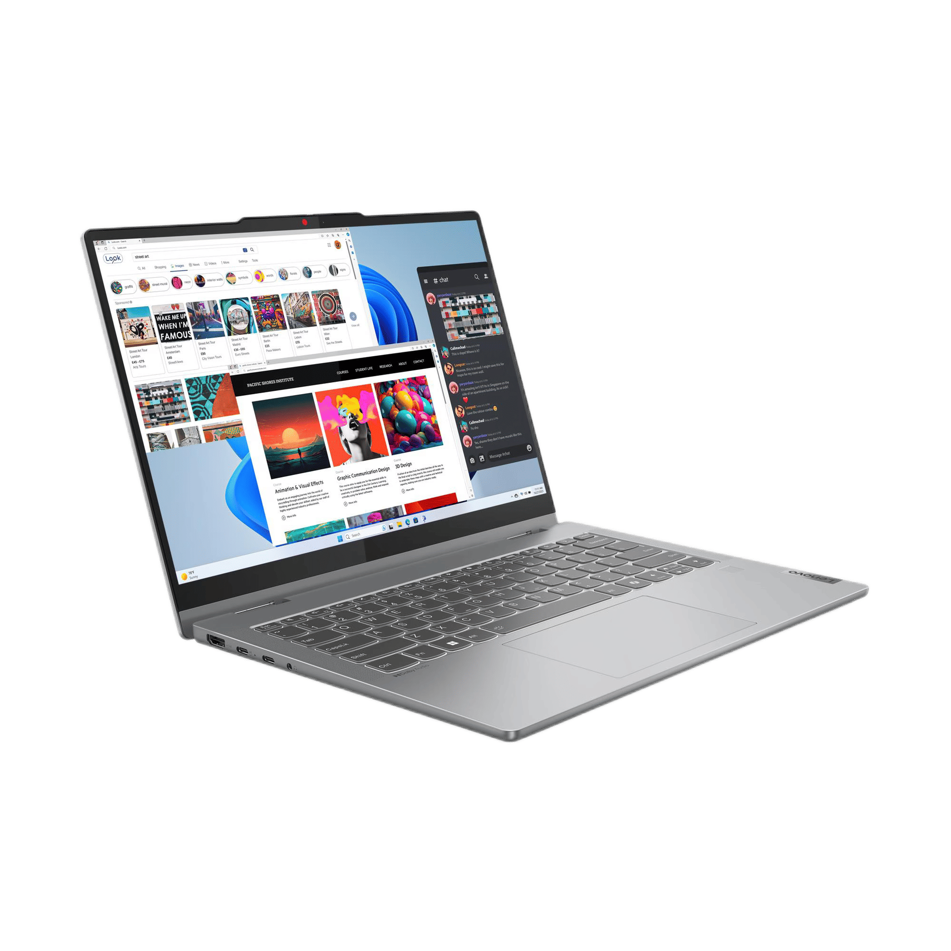 Lenovo IdeaPad 5 2-in-1 14IRH9 - Core i7-13620H - RAM 16GB - SSD 512GB - Intel UHD Graphics - 14" WUXGA OLED 60Hz Touch — image 3