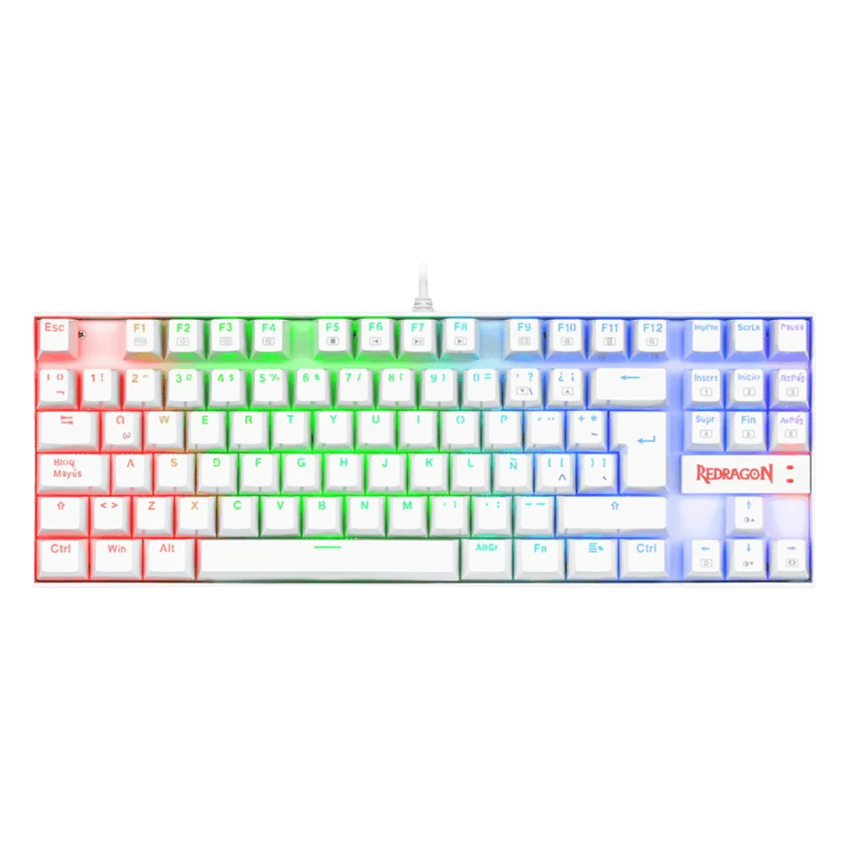 Redragon Kumara K552 W RGB Mechanical Keyboard Arabic Layout — image 1