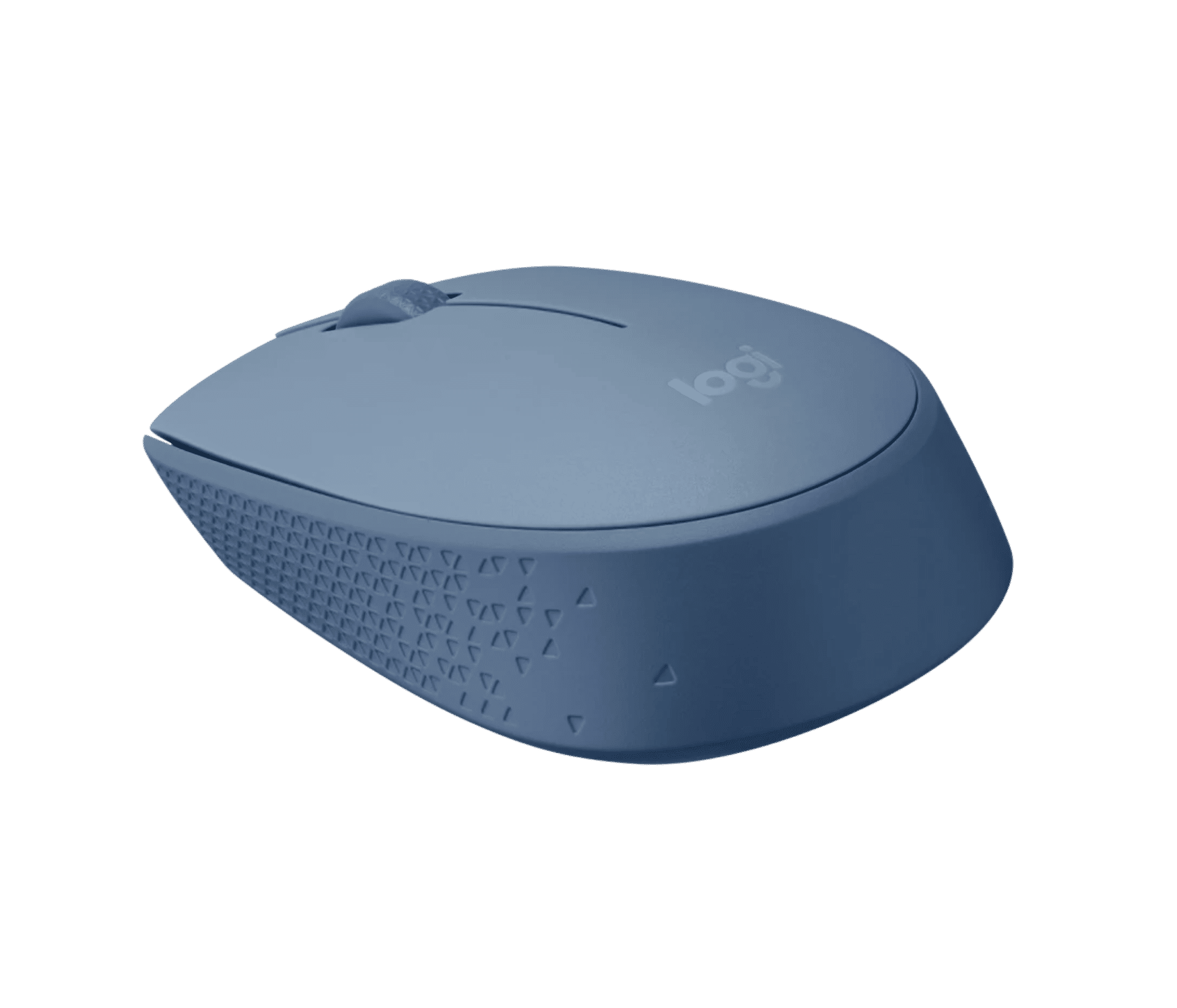 Logitech M171 Wireless Mouse White Blue Gray — image 2