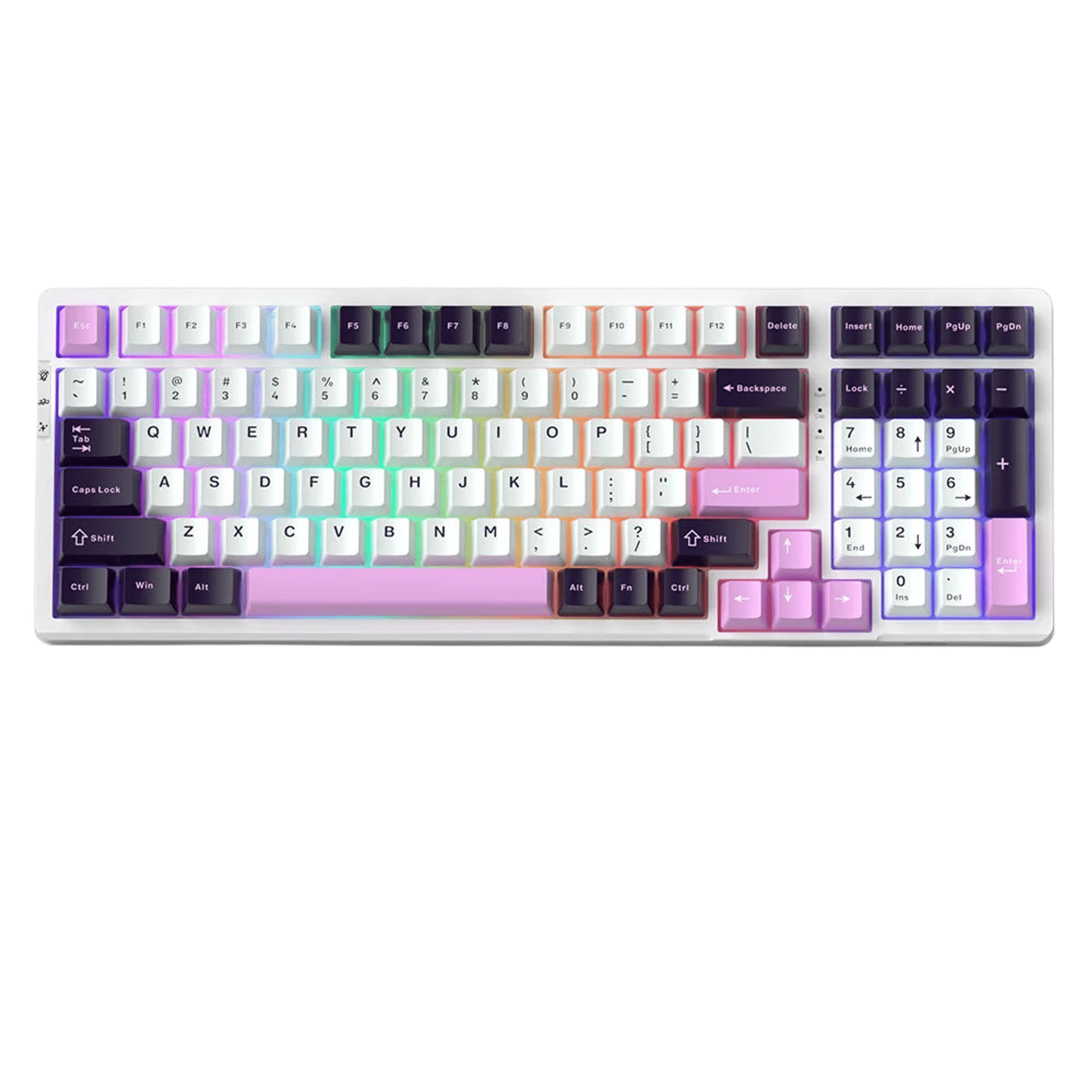 Magegee Light100 Purple Jade Mechanical Gaming Keyboard — image 1