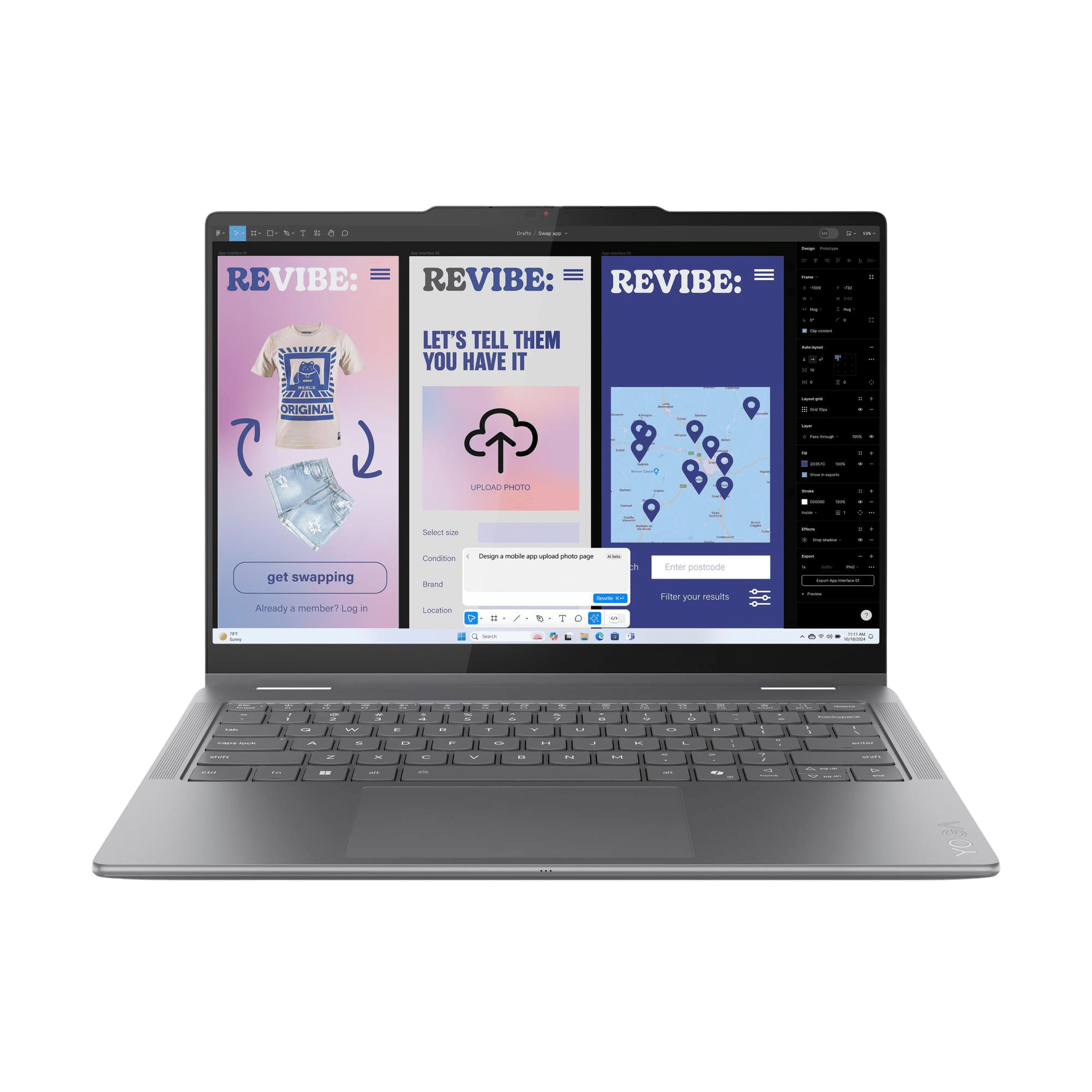 Lenovo Yoga 7 2-in-1 14ILL10 - Core Ultra 7 256V - RAM 16GB - SSD 512GB - Arc Graphics 140V - 14" WUXGA OLED 60Hz Touch — image 3