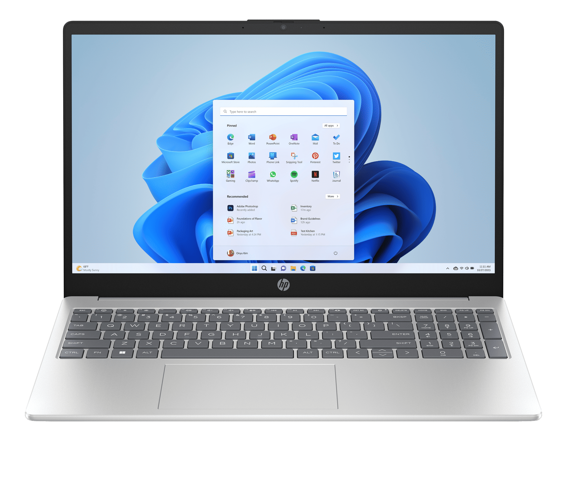 HP Laptop 15-fd0097nq - Core i3-1315U - RAM 8GB - SSD 512GB - UHD Graphics - 15.6" FHD