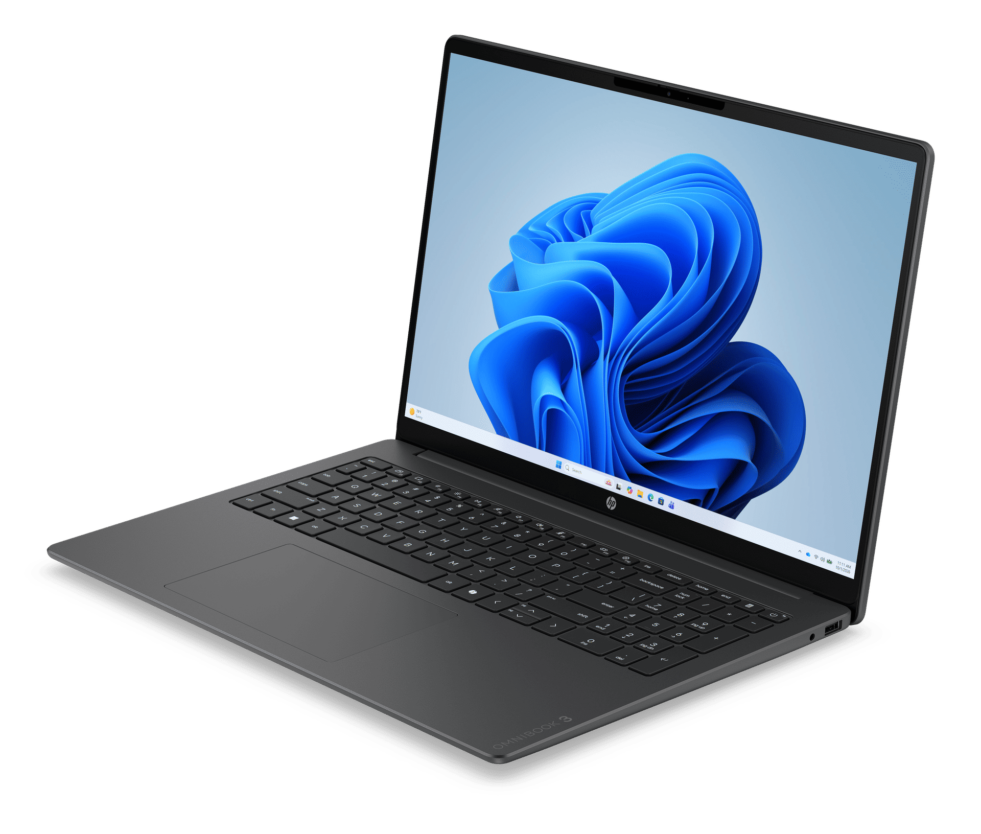 HP OmniBook 3 Laptop 16-bu0305dx - Core Ultra 5 225U - RAM 8GB - SSD 512GB - Intel Graphics - 16" WUXGA IPS Touch — image 2