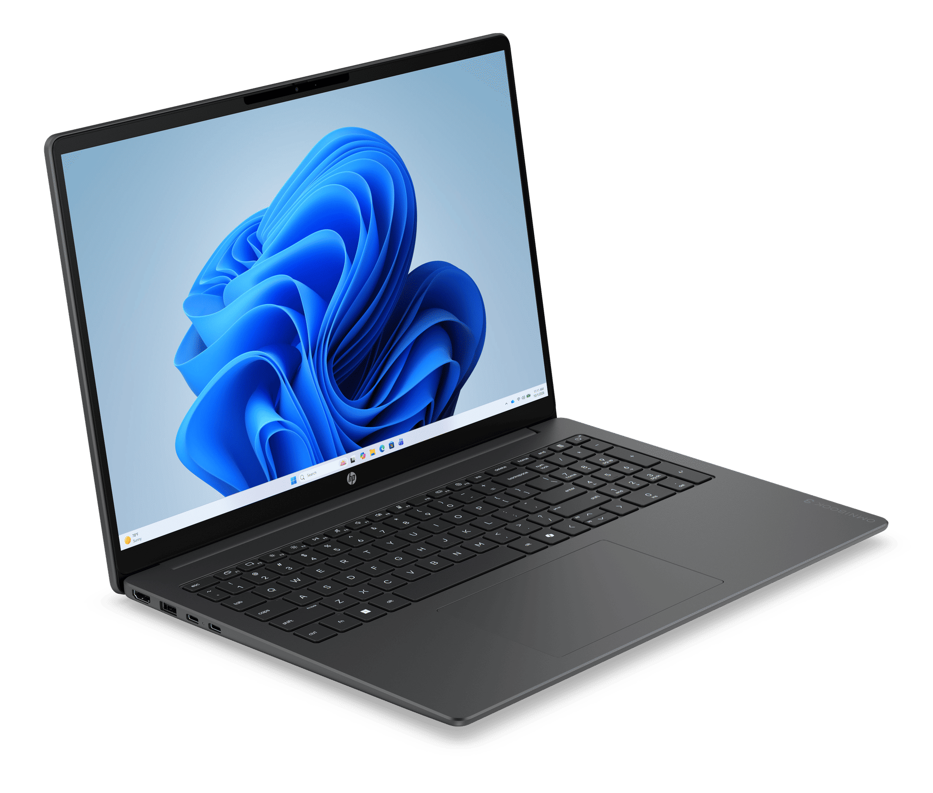 HP OmniBook 3 Laptop 16-bu0305dx - Core Ultra 5 225U - RAM 8GB - SSD 512GB - Intel Graphics - 16" WUXGA IPS Touch — image 4