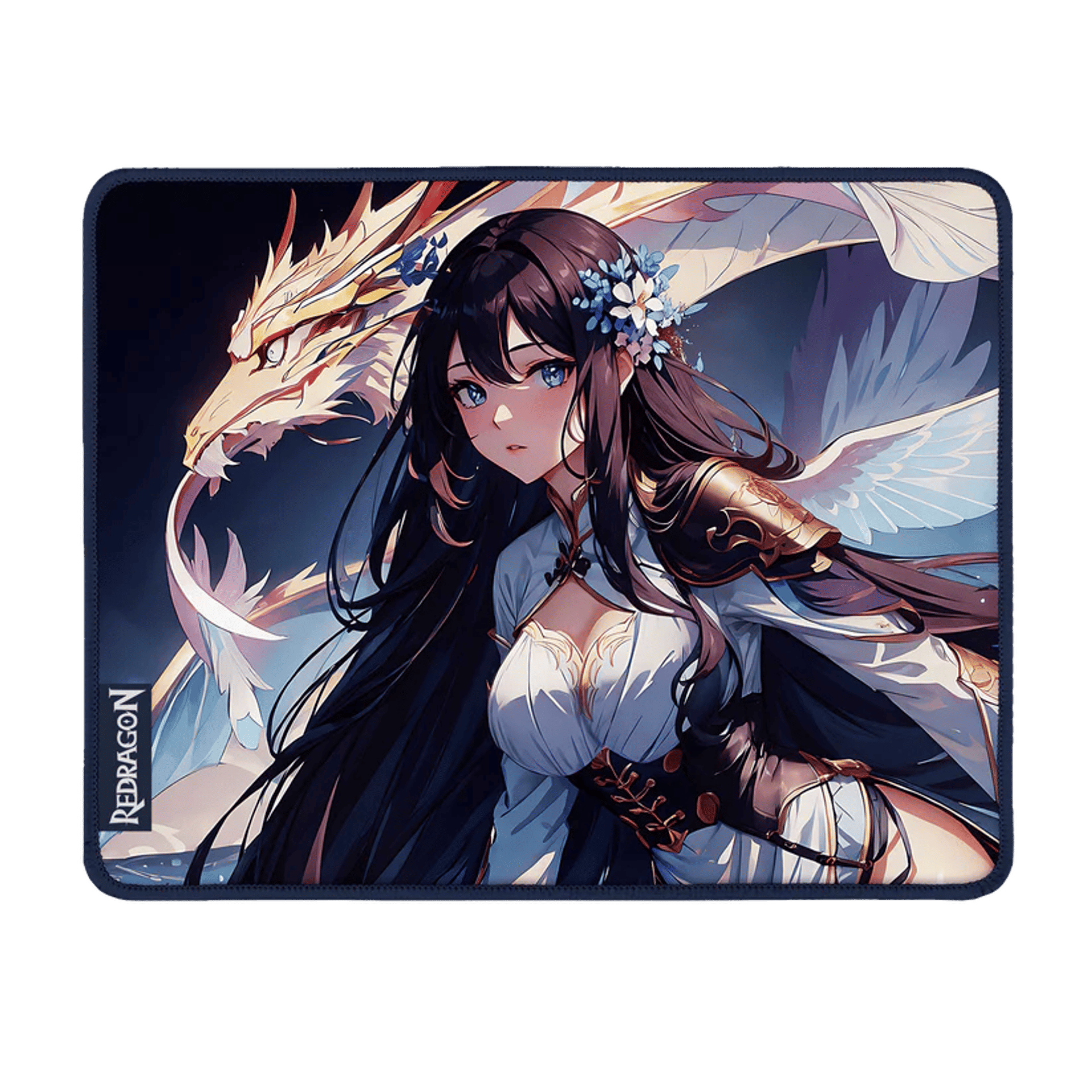 Redragon P046 Anime Blue Gaming MousePad Desk Mat — image 1
