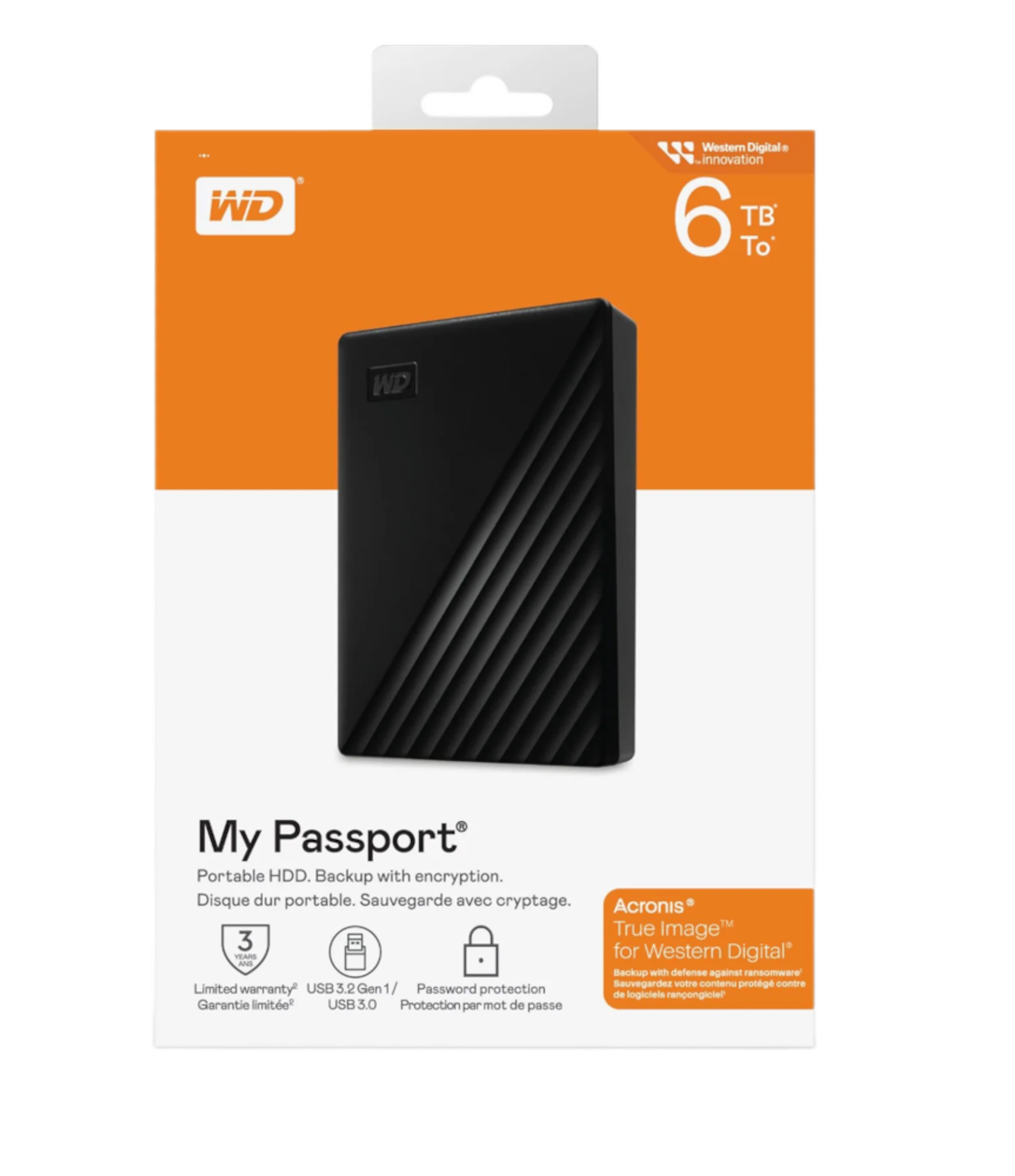 WD My Passport - 6TB