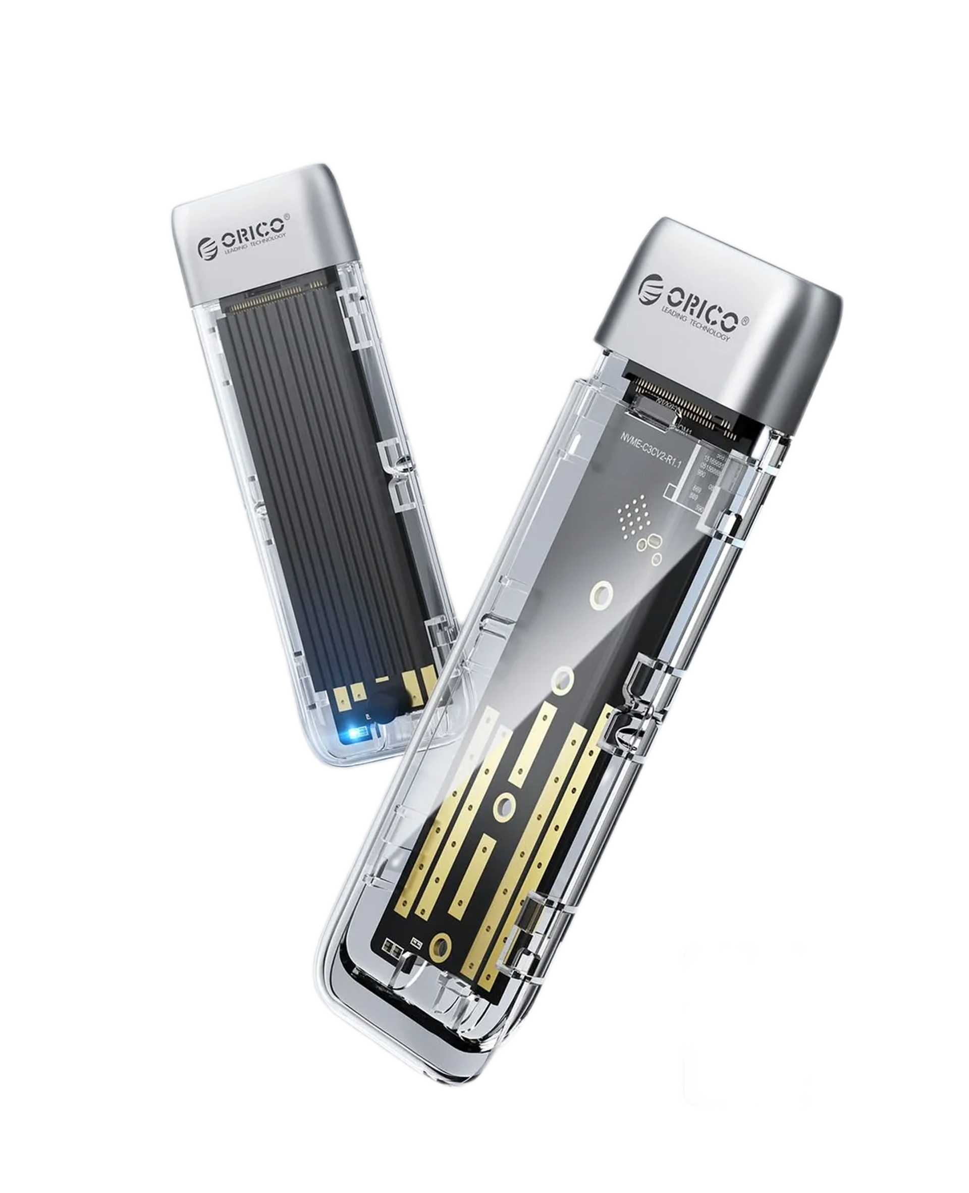 ORICO TXM2M Transparent 10Gbps M.2 NVMe SSD Enclosure — image 2
