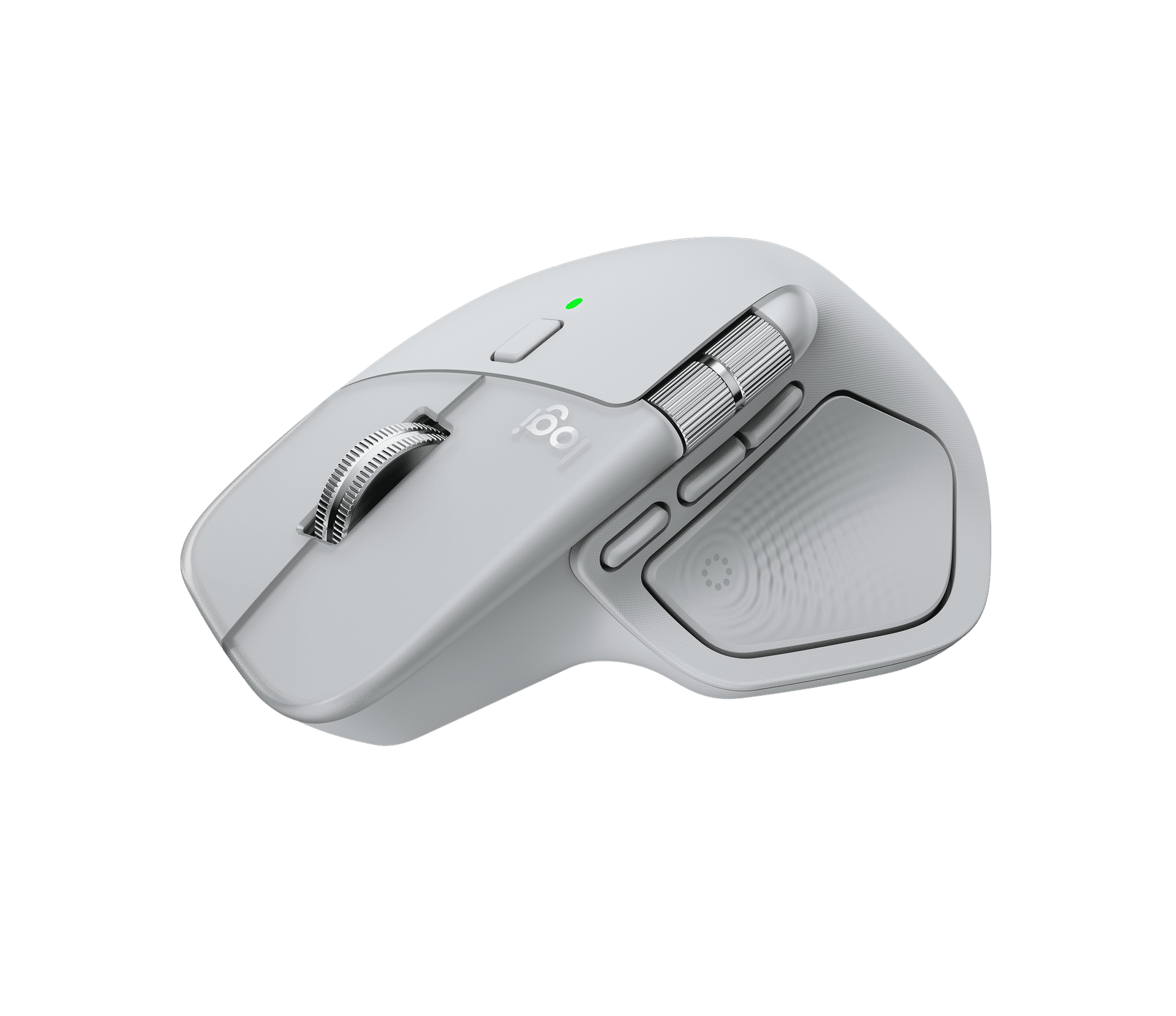 LOGITECH MX MASTER 4 WIRELESS MOUSE | Pale Gray — image 4