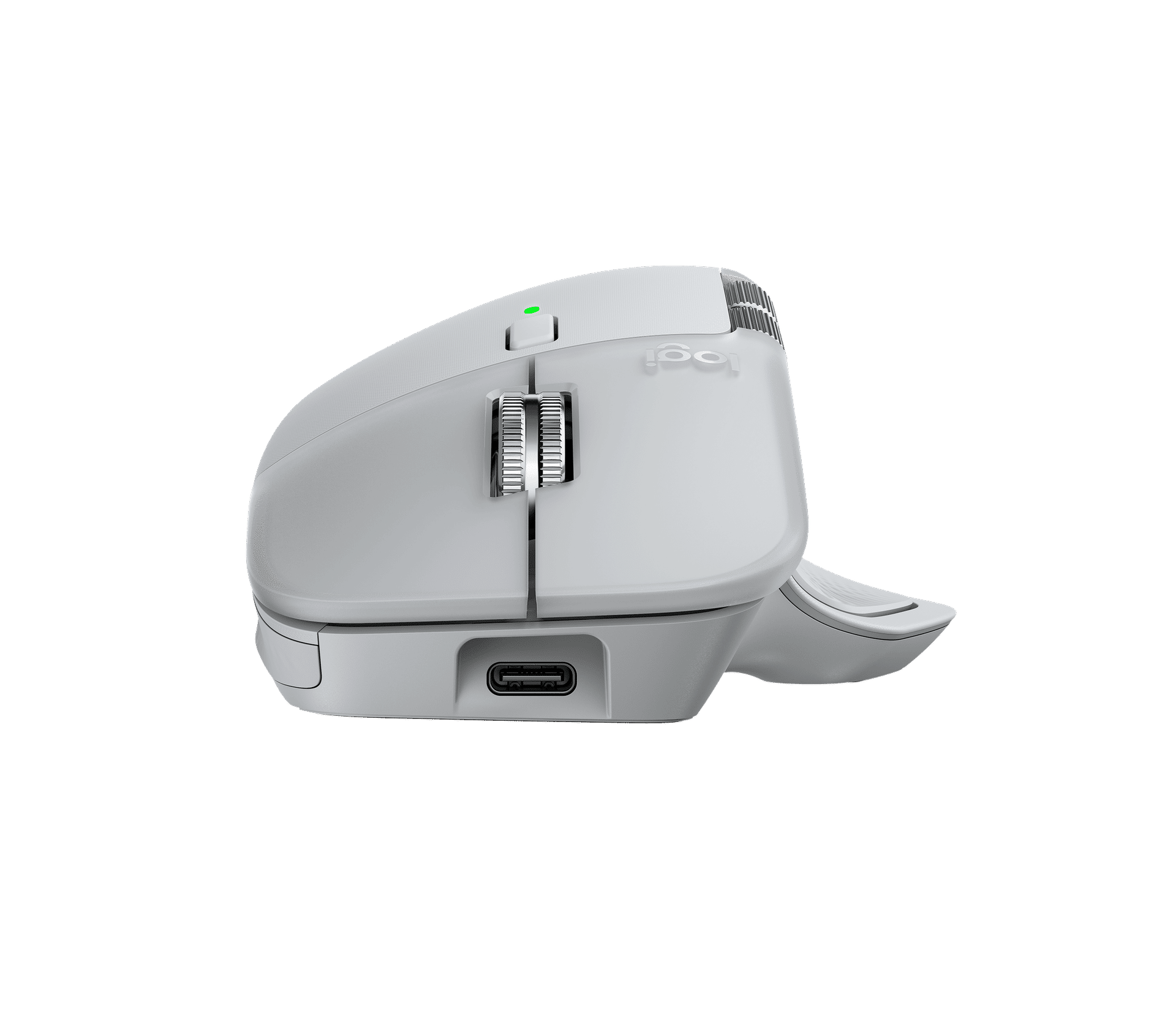 LOGITECH MX MASTER 4 WIRELESS MOUSE | Pale Gray — image 5
