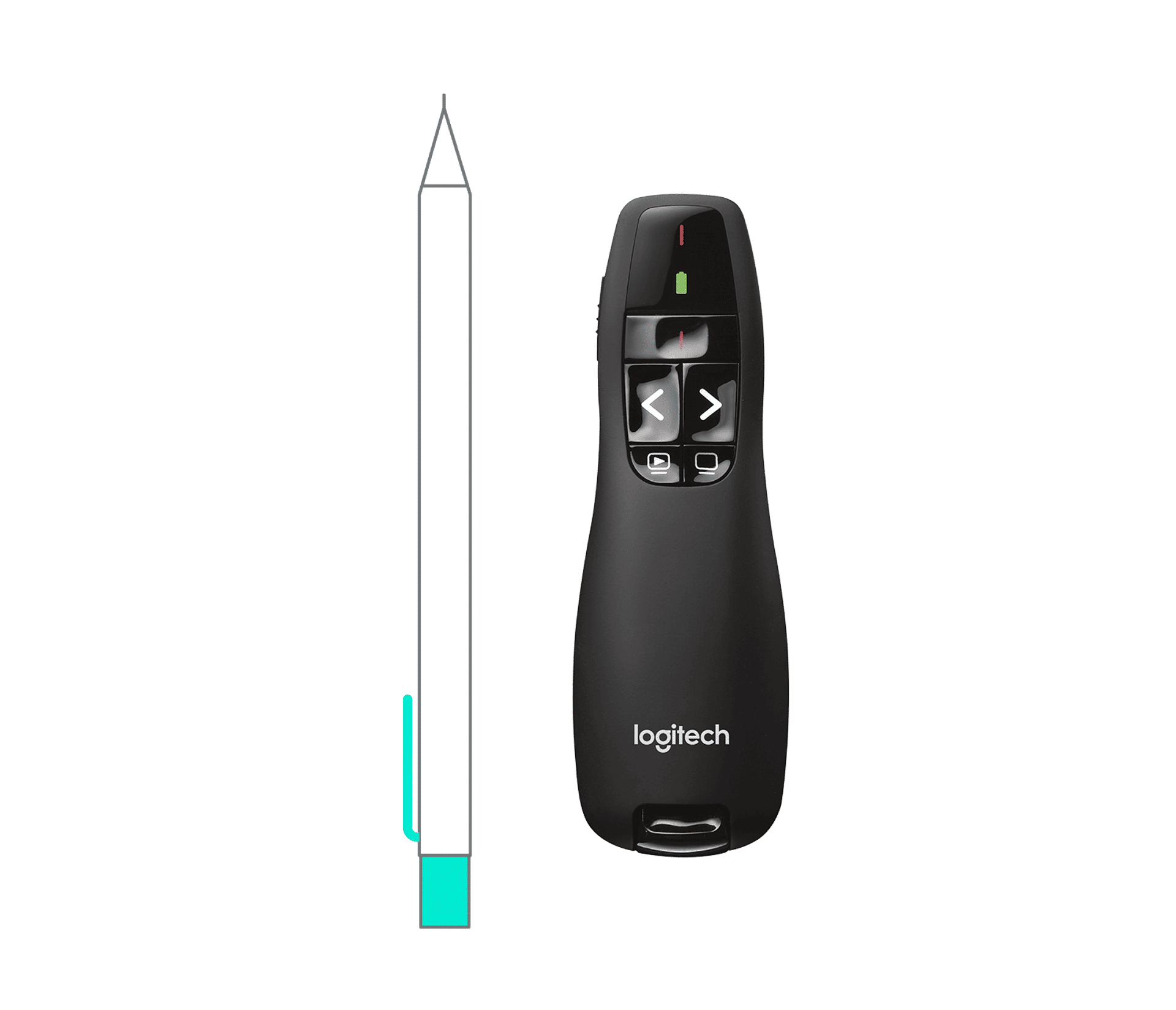 Logitech R400 Wireless Presenter Remote Control — image 5